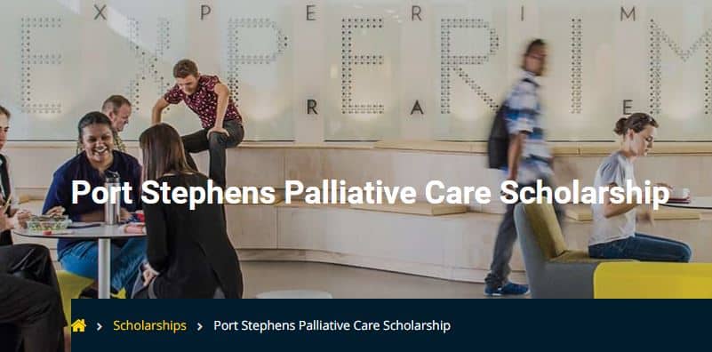 Port Stephens Palliative Care Scholarship
