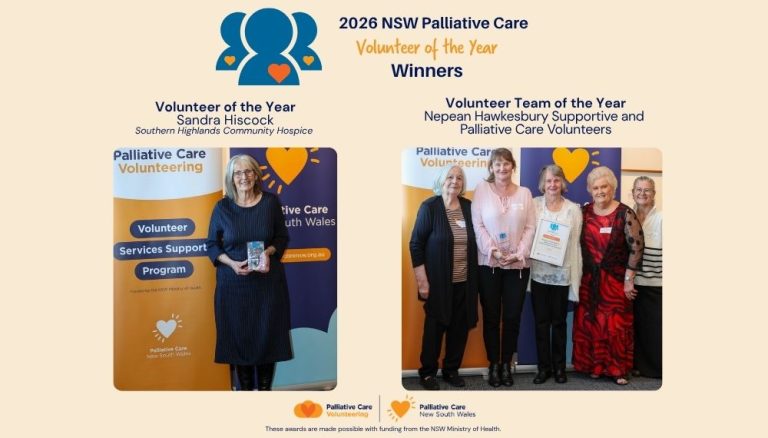 2026 NSW Palliative Care Volunteer of the Year Award Winners Announced ...